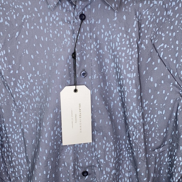 Selected Homme Tradewinds Long Sleeve Shirt Top - Picture 3 of 6